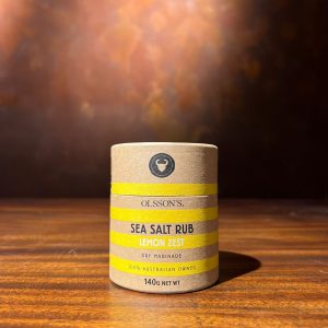 Olsson's Sea Salt Rub - Lemon Zest
