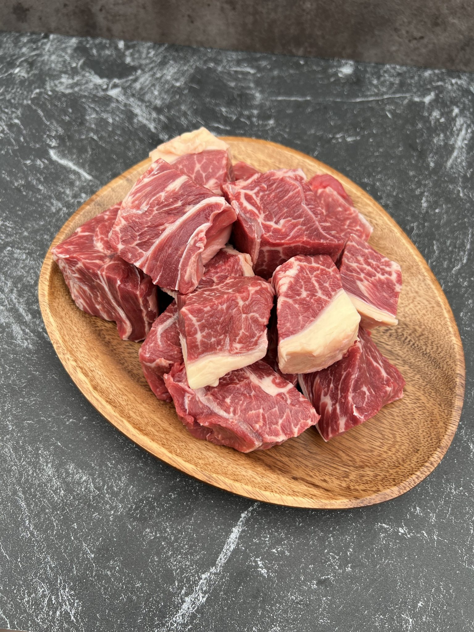 Aus Grassfed, Freerange Oyster Blade (Great for Stews/Rendang) The